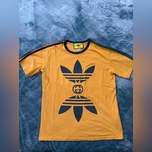 Adidas Tee with Dark Blue Graphic